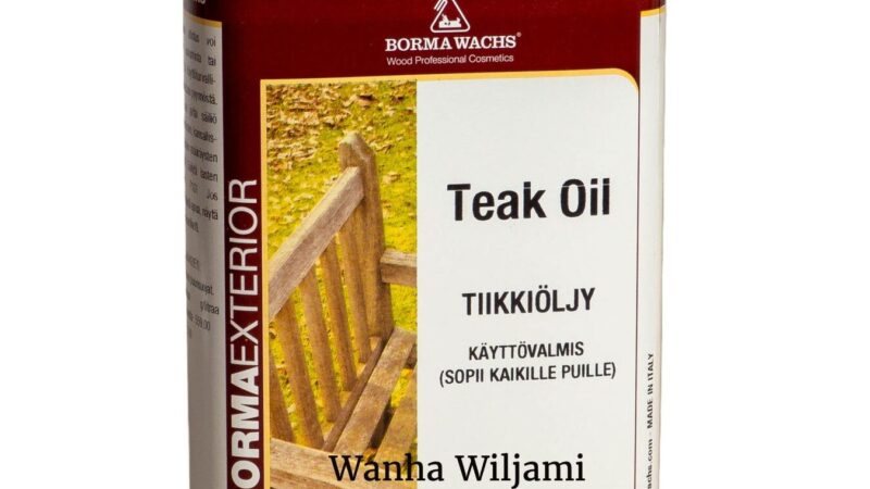 Tiikkiöljy käyttö: Parhaat vinkit ja käyttötavat eri aloilla